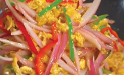 Fried Egg Onion — Chinese dish at Pokhara Chinese Restaurant